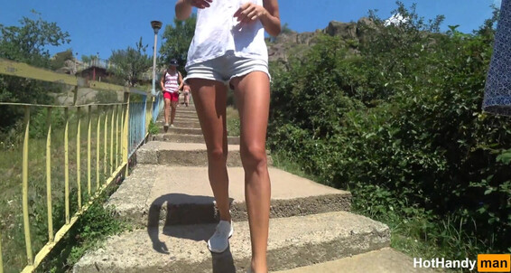 "hothandyman" No Bra, No Bra Public, Flashing, Small Tits, Public Beach, Public, Long Legs, Nip Slip, Voyeur, Shirt, White Shirt, Braless Sideboob, Public Sideboob, Flashing Wife, Music, Shorts, Suggest hothandyman Hiking to the beach Transparent t short 