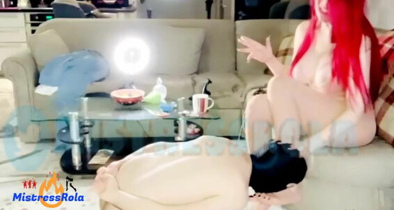 Mistressrola Mistress Rola Training Slave For First Time Demirspor Did You Like To Be Under My Foot